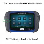 LCD Touch Screen Digitizer Replacement for OTC3895 Genisys Touch